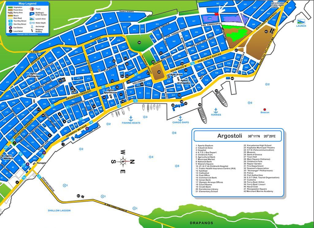 Barbara΄s Apartments Argostoli  Bagian luar foto